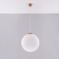 Lampa wisząca UGO 40 ochra czerwona SL.2221 SOLLUX