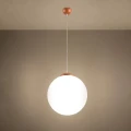 Lampa wisząca UGO 40 ochra czerwona SL.2221 SOLLUX