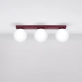Plafon YOLI 3 burgund SL.2252 SOLLUX