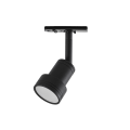 Storm reflektor na szynę czarny Light Prestige