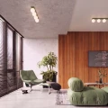 Plafon YOLI 1 zielona oliwka SL.2262 SOLLUX