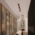 Plafon KARBON 30 burgund SL.2298 SOLLUX