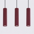 Lampa wisząca KARBON 3L burgund SL.2302 SOLLUX