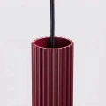 Lampa wisząca KARBON 3L burgund SL.2302 SOLLUX