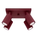 Plafon KARBON 4 burgund SL.2304 SOLLUX