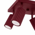 Plafon KARBON 4 burgund SL.2304 SOLLUX