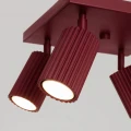 Plafon KARBON 4 burgund SL.2304 SOLLUX