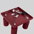 Plafon KARBON 4 burgund SL.2304 SOLLUX
