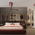 Plafon KARBON 4 burgund SL.2304 SOLLUX