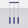 Lampa wisząca KARBON 3L ultramaryna SL.2313 SOLLUX