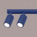 Plafon KARBON 3L ultramaryna SL.2322 SOLLUX