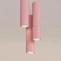 Lampa wisząca KARBON 3P różowa SL.2338 SOLLUX