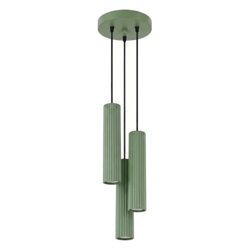 Lampa wisząca KARBON 3P szałwiowa SL.2339 SOLLUX
