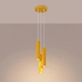 Lampa wisząca KARBON 3P żółta SL.2340 SOLLUX