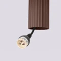 Lampa wisząca KARBON 3P brązowa SL.2342 SOLLUX