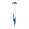 Lampa wisząca KARBON 3P błękitna SL.2343 SOLLUX