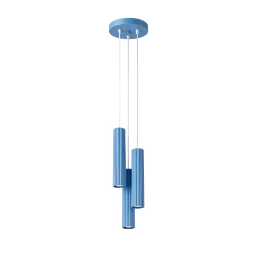 Lampa wisząca KARBON 3P błękitna SL.2343 SOLLUX
