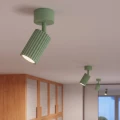Plafon KARBON 1 szałwiowy SL.2350 SOLLUX