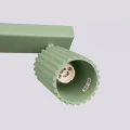Plafon KARBON 3L szałwiowy SL.2352 SOLLUX