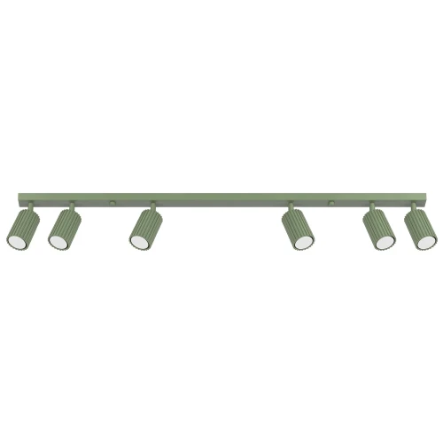 Plafon KARBON 6L szałwiowy SL.2355 SOLLUX