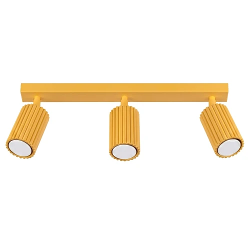 Plafon KARBON 3L żółty SL.2359 SOLLUX