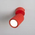 Plafon KARBON 1 czerwony SL.2364 SOLLUX