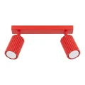 Plafon KARBON 2 czerwony SL.2365 SOLLUX