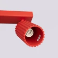 Plafon KARBON 6L czerwony SL.2369 SOLLUX