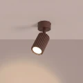 Plafon KARBON 1 brązowy SL.2371 SOLLUX
