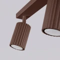 Plafon KARBON 3L brązowy SL.2373 SOLLUX