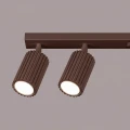 Plafon KARBON 6L brązowy SL.2376 SOLLUX