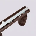 Plafon KARBON 6L brązowy SL.2376 SOLLUX