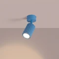 Plafon KARBON 1 błękitny SL.2378 SOLLUX
