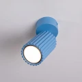 Plafon KARBON 1 błękitny SL.2378 SOLLUX