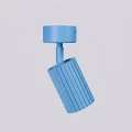 Plafon KARBON 1 błękitny SL.2378 SOLLUX