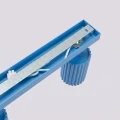 Plafon KARBON 6L błękitny SL.2383 SOLLUX
