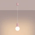 Lampa wisząca HALO 1 różowa SL.2387 SOLLUX