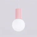 Lampa wisząca HALO 1 różowa SL.2387 SOLLUX
