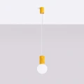 Lampa wisząca HALO 1 żółta SL.2393 SOLLUX