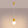 Lampa wisząca HALO 1 żółta SL.2393 SOLLUX