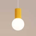 Lampa wisząca HALO 1 żółta SL.2393 SOLLUX