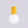 Lampa wisząca HALO 1 żółta SL.2393 SOLLUX