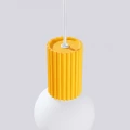 Lampa wisząca HALO 1 żółta SL.2393 SOLLUX