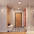 Plafon HALO czerwony IP44 SL.2395 SOLLUX