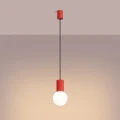 Lampa wisząca HALO 1 czerwona SL.2396 SOLLUX
