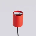 Lampa wisząca HALO 1 czerwona SL.2396 SOLLUX