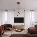 Lampa wisząca HALO 1 brązowa SL.2399 SOLLUX