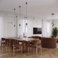 Lampa wisząca HALO 1 brązowa SL.2399 SOLLUX