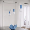 Lampa wisząca HALO 1 błękitna SL.2402 SOLLUX