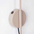 Kinkiet NOX 1 taupe z włącznikiem SL.2497 SOLLUX